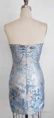 Chic Strapless Short Homecoming Dress