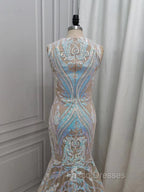Classic Mermaid Lace Floor-Length Formal Prom Dress On Sale