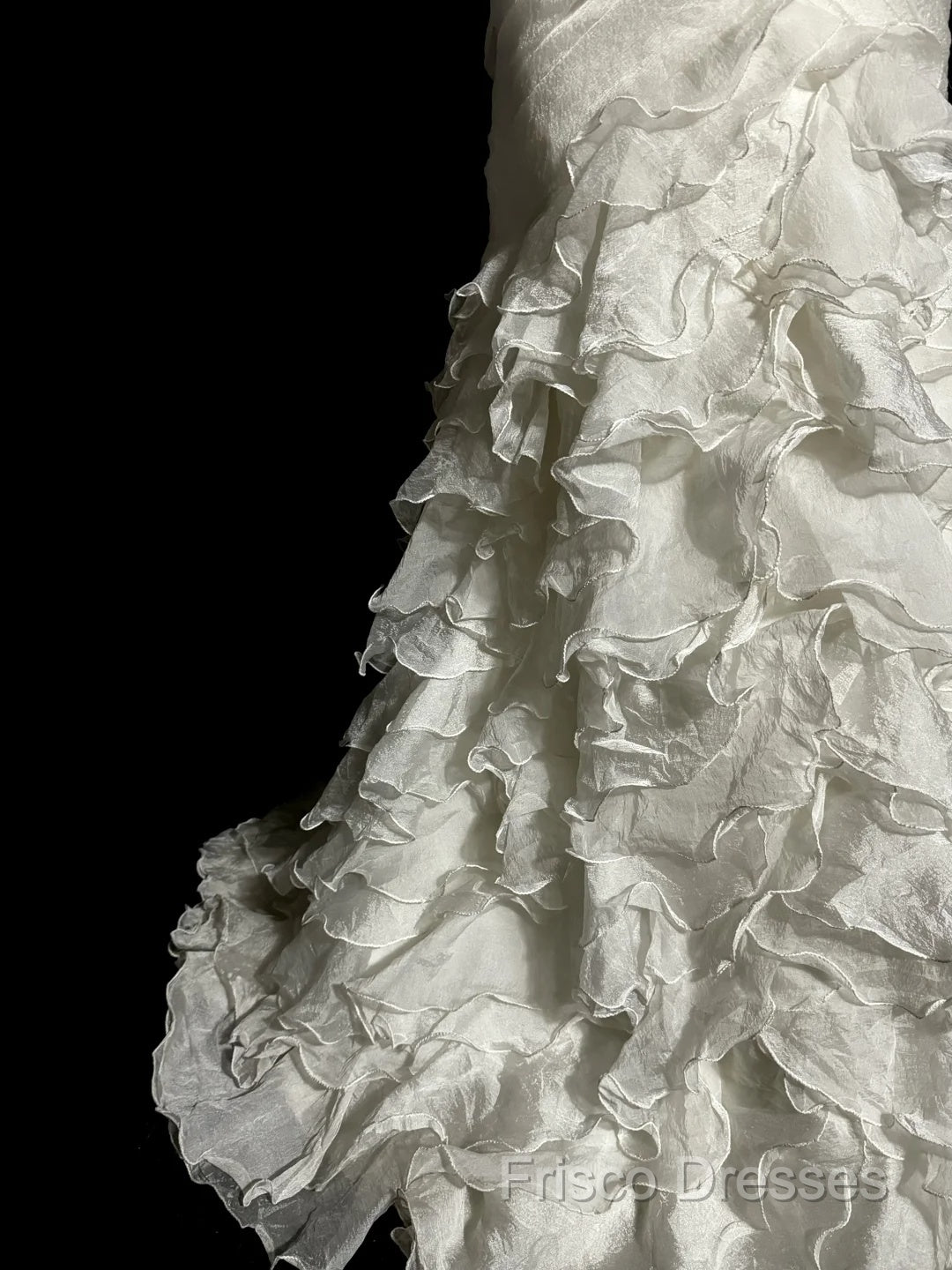 Classy Mermaid Sweetheart Tulle Ivory Long Wedding Dress Bridal Dress