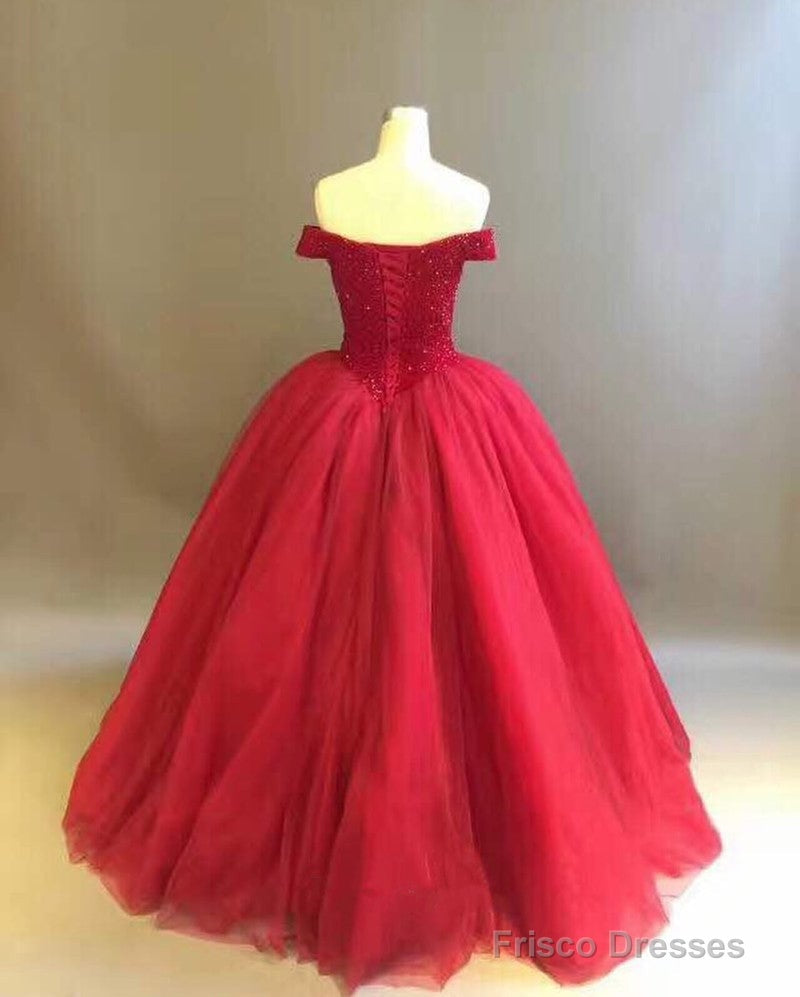 Corset Black Wedding Dresses Tulle Ball Gown Off The Shoulder