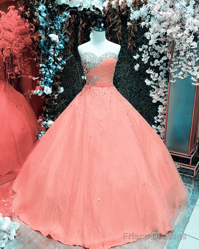 Crystal Beaded Sweetheart Quinceanera Dresses Ball Gown Secondary image