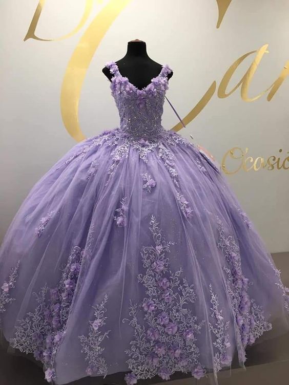 Custom Made Tulle Lace Long Prom Dress Formal Dress
