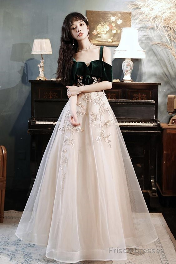 Cute A Line Prom Dress Main image