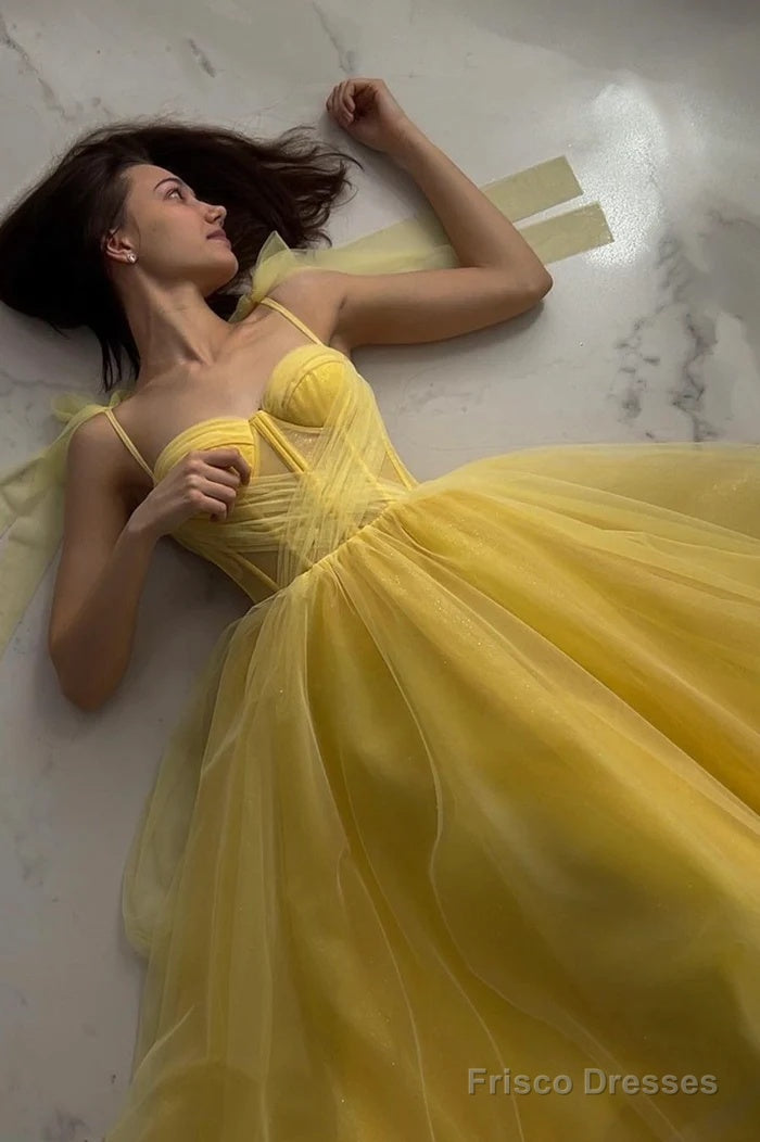 Cute Spaghetti Strap Prom Dress Evening Dresses Secondary image