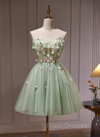 Cute Sweetheart Tulle Short Party Dress, Cute Homecoming Dress Formal Dress