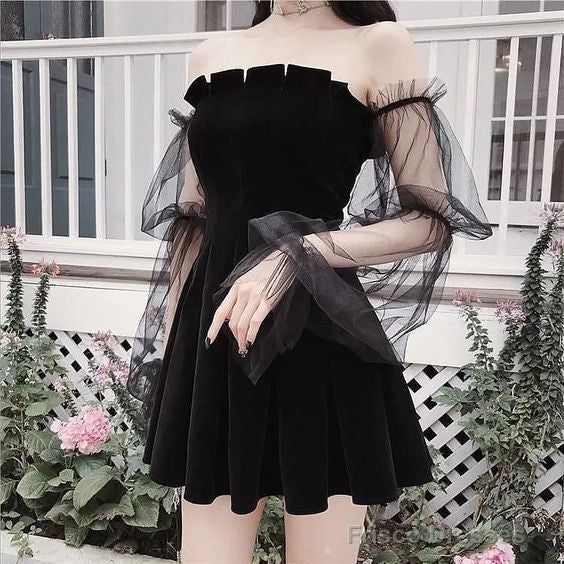 Cute Tulle Short Dress Party Dress Homecoming Dress Main image