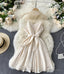 Cute V Neck Short Dress A Line Fashion Dress Homecoming Dress