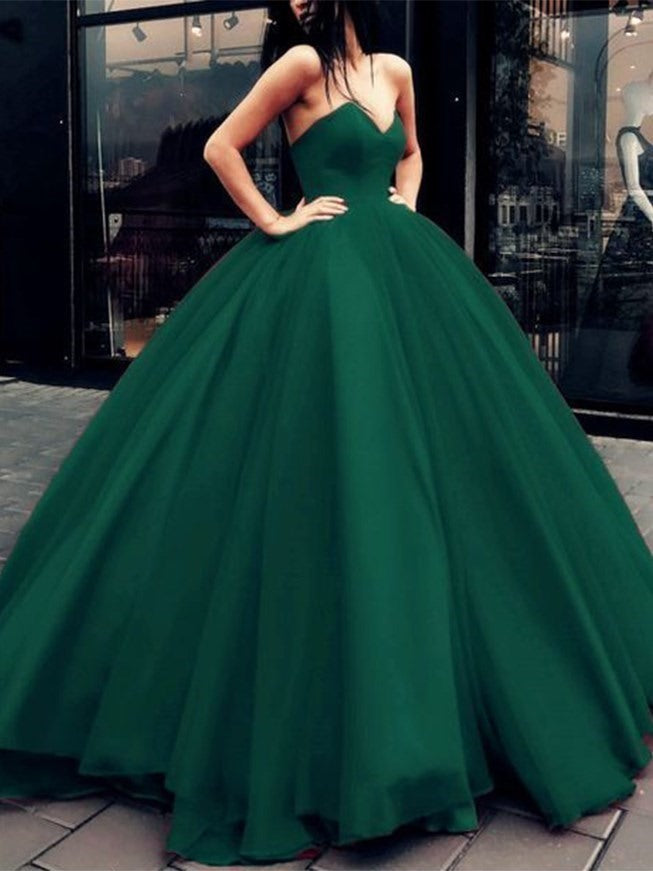 Dark Green Formal Prom Dress, Special Occasion Dress