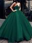 Dark Green Formal Prom Dress, Special Occasion Dress