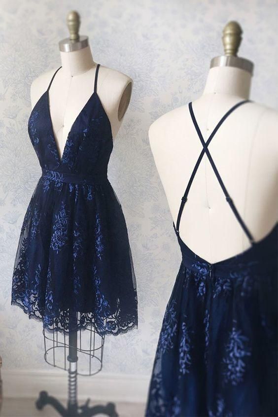 Dark Green Homecoming Dress, Short Hoco Dress