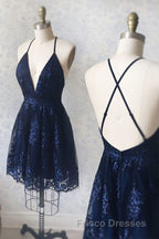 Dark Green Homecoming Dress,Short Hoco Dress