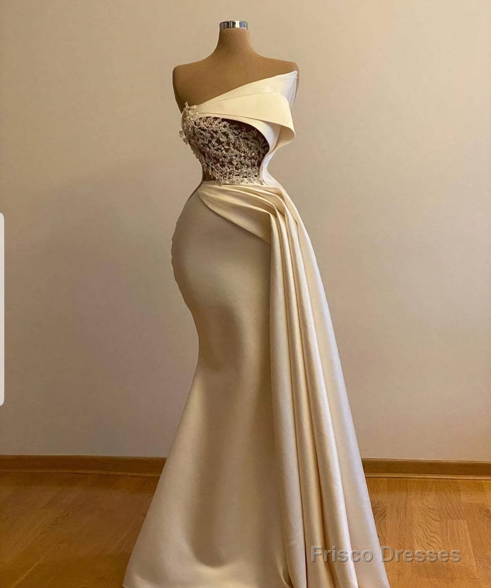 Off Shoulder Ivory Prom Dress With Cape Wedding Gown Bridal Dress, Long Ivory Engagement Dress, African Clothing For Women Porm Dress