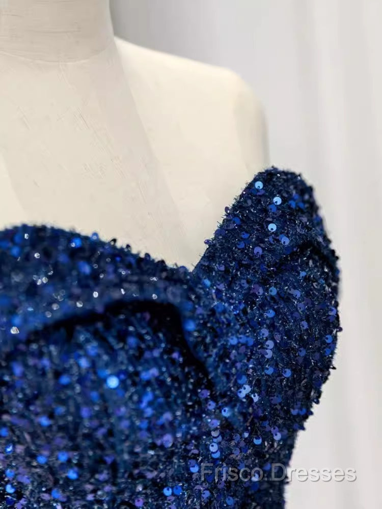 Elegant A Line Off The Shoulder Royal Blue Formal Prom Dress Formal Dress