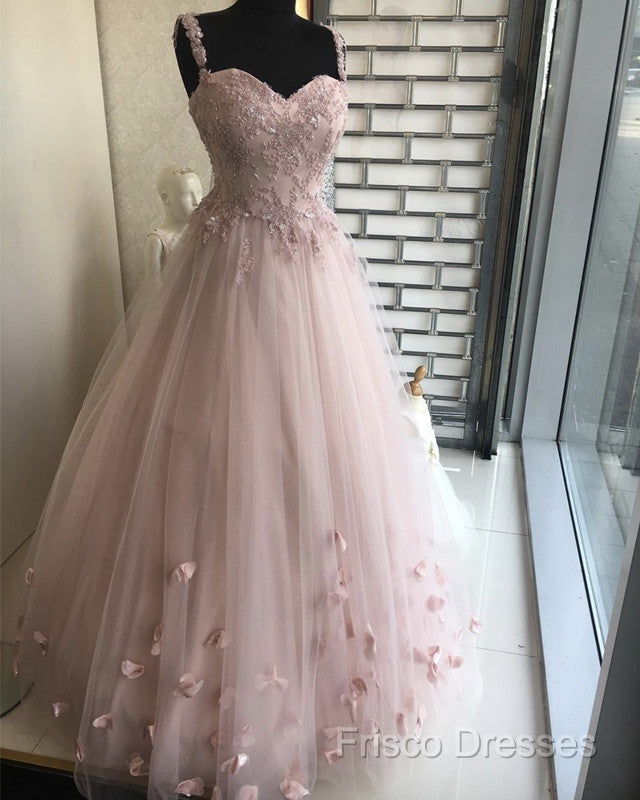 Elegant Appliques Princes Formal Prom Dress Sweetheart Ball Gown