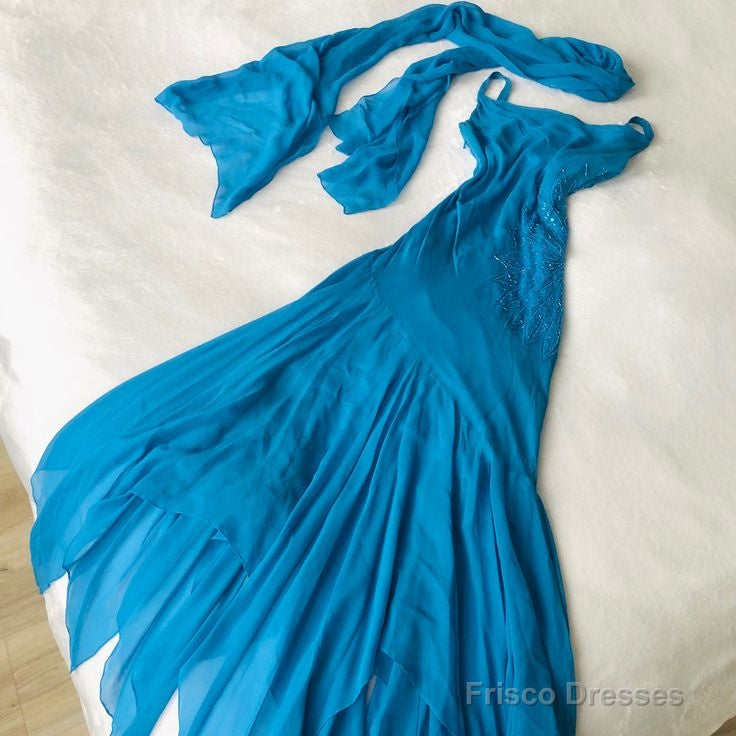 Elegant Chiffon Long Prom Dress Evening Dress Main image