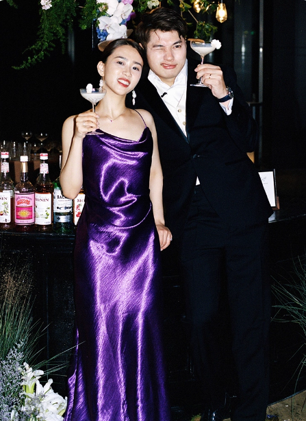 Elegant Deep Purple Spaghetti Strap Cross Backless Satin Long Prom Dress Evening Dress