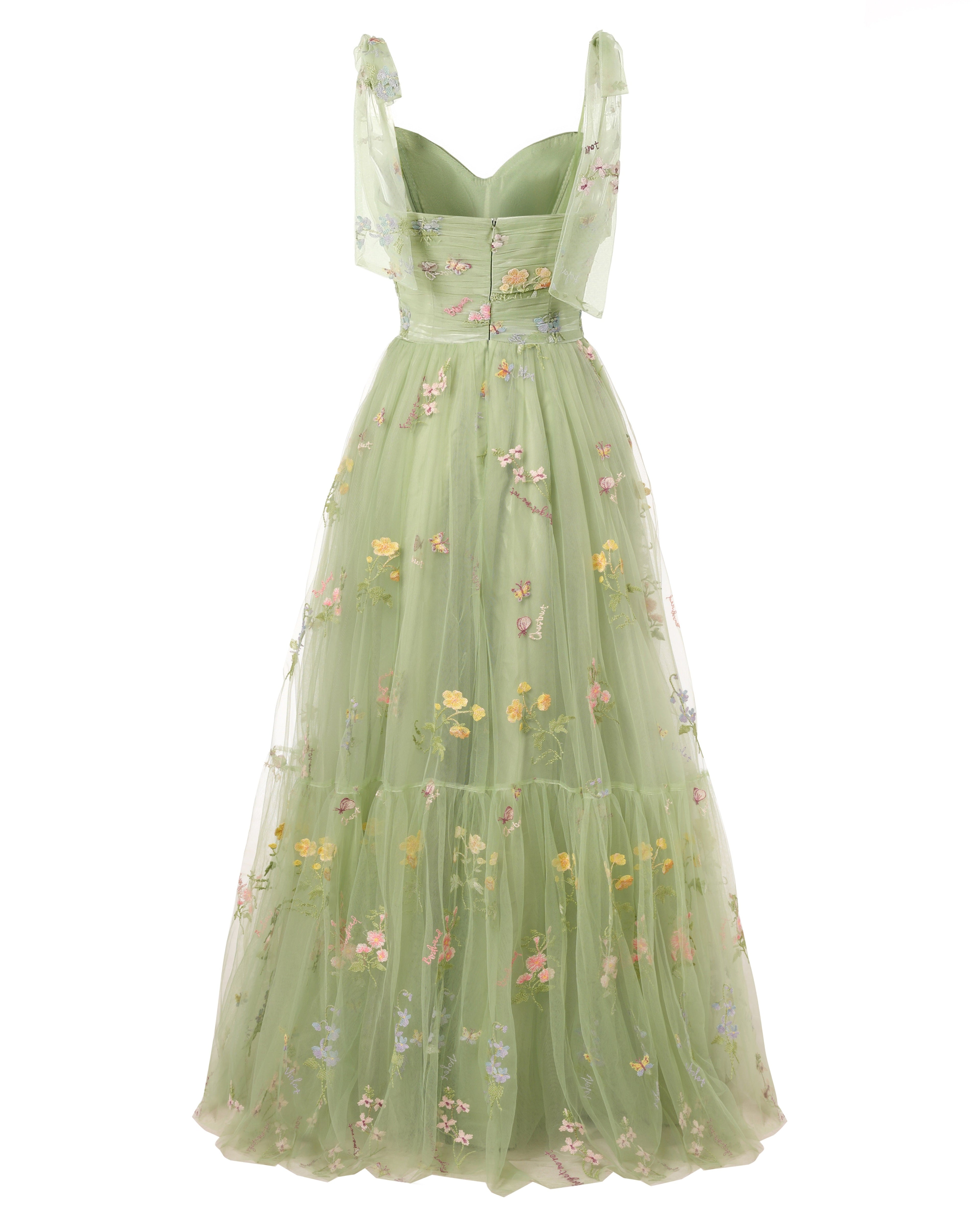 Elegant Embroidery Prom Dresses Sweetheart Spaghetti Straps A Line Party Dress Long Simple Formal Dress