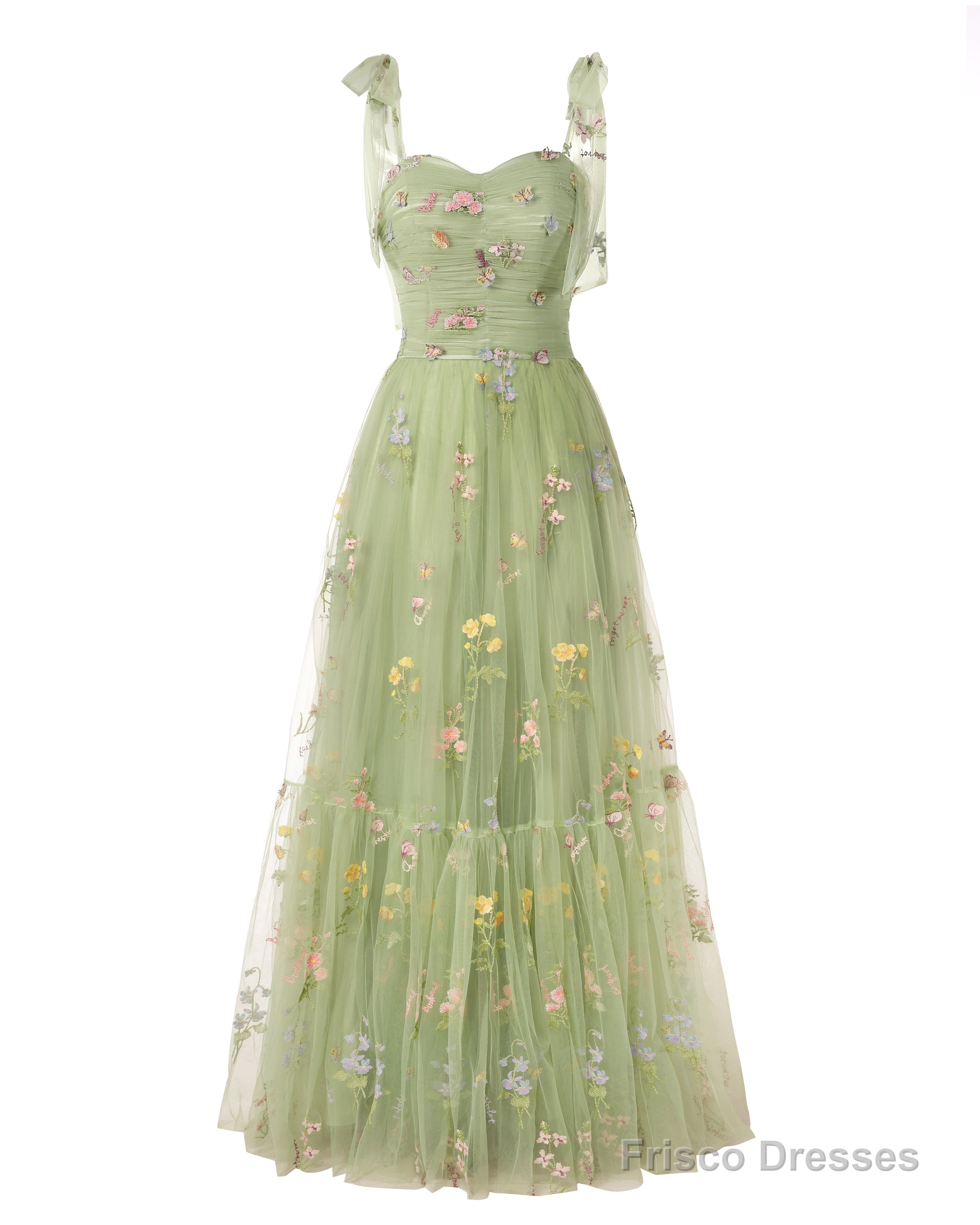 Elegant Embroidery Purple Violet Prom Dresses Sweetheart Spaghetti Straps A Line Party Dress Long Simple Formal Dress