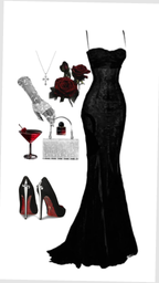 Elegant Mermaid Spaghetti Straps Black Lace Long Prom Dress Birthday Outfits