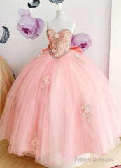 Elegant Pink Wedding Dress Evening Dress,Prom Dresses