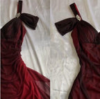 Affordable Party Dresses Under $160’œElegant  Purple Glitter Ruffled Chiffon Prom Dresses