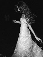 Elegant Sheath Off The Shoulder White Slit Sequin Prom Dresses Long Evening Dress