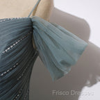 Elegant Tulle Long A Line Formal Prom Dress, Formal Dress