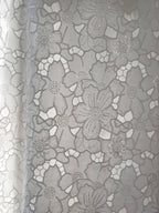 Elegant White Mermaid Strapless Off-The-Shoulder Lace Long Prom Dress Evening Dress