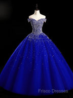 Emerald Green Sequin Formal Prom Dress Beaded Quinceanera Dress, Sweet 16 Dress