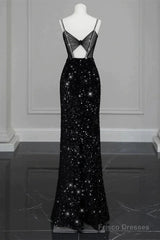 Evening Gown Sexy Dress Formal Floor Length Sleeveless Strap Sequined With Bow(S) Crystals