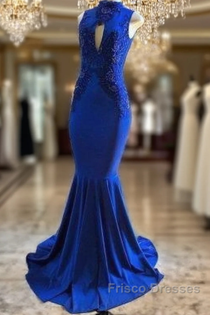 Evening Maxi Dress Sleeveless Mermaid Formal Prom Dress Main image