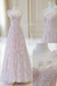 Fairy A Line Straps Pink Formal Prom Dress 22Th Birthday Outfit