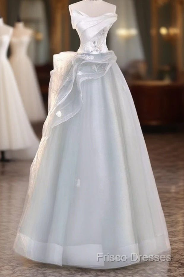 Fairy A Line Sweethart Long Tulle Formal Prom Dress 22Th Birthday Outfit