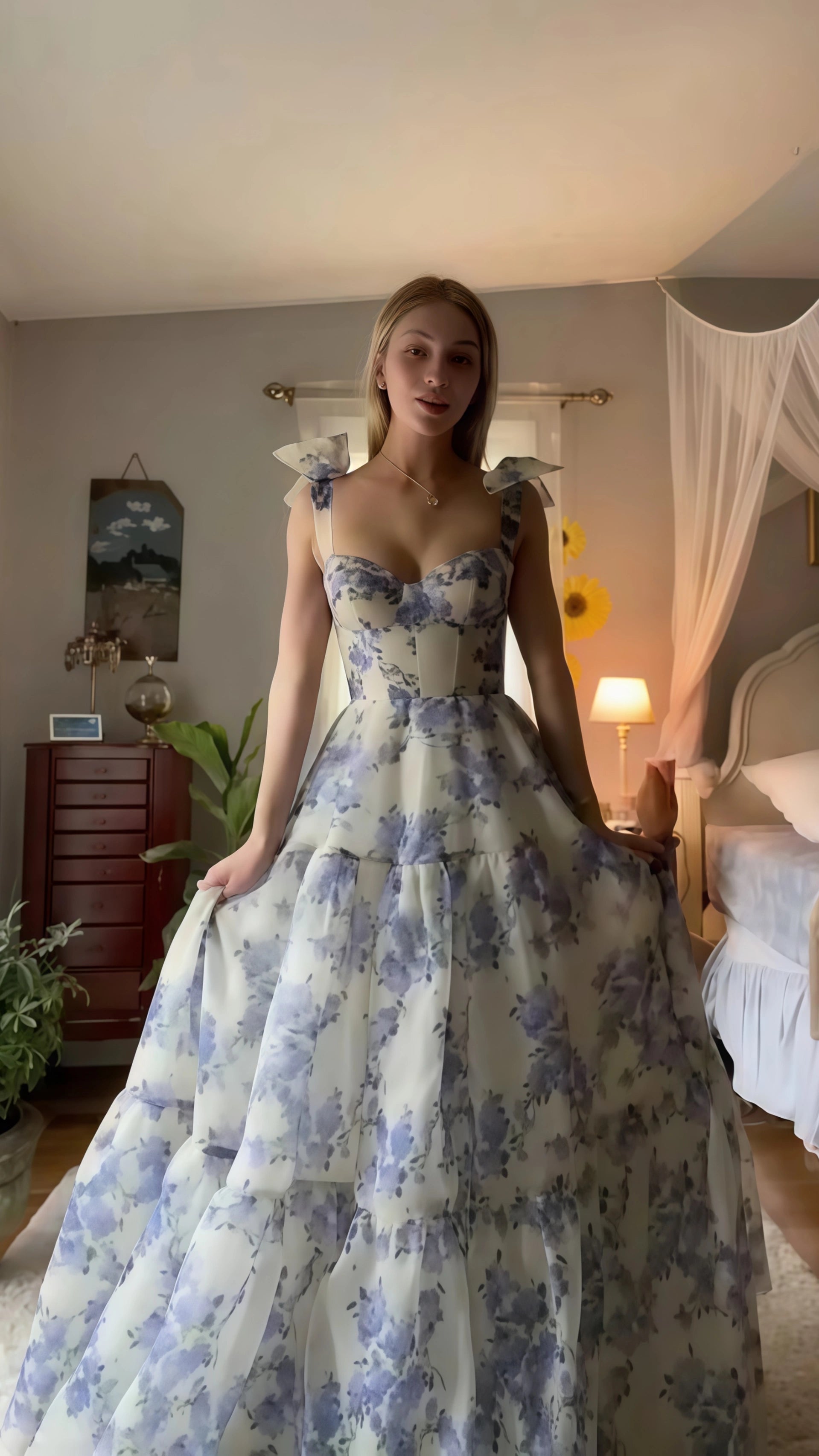 Line Prom Dresses Long Evening Party Dress