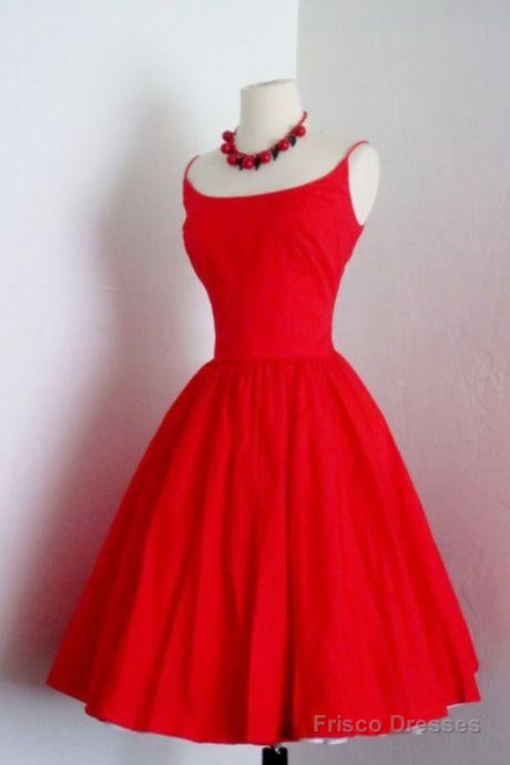 Fashion Homecoming Dress , A-Line Satin Homecoming Dress Main image