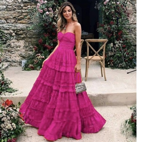 Fashion Red Prom Dresses Long Sexy Prom Dress Secondary image