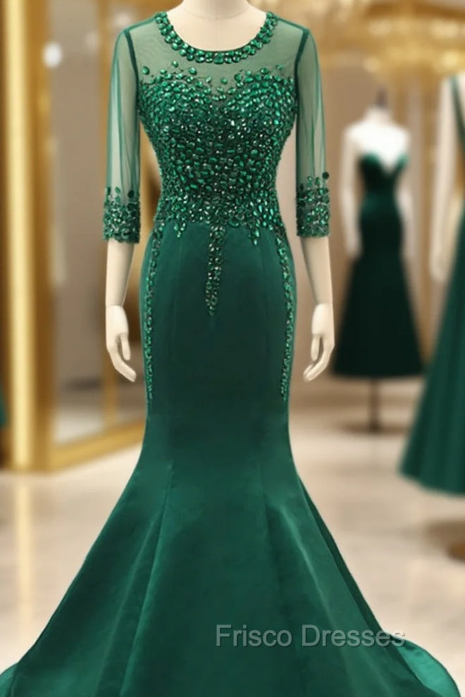 Fashion Transparent Evening Dress Real Photos Formal Prom Dress Main image