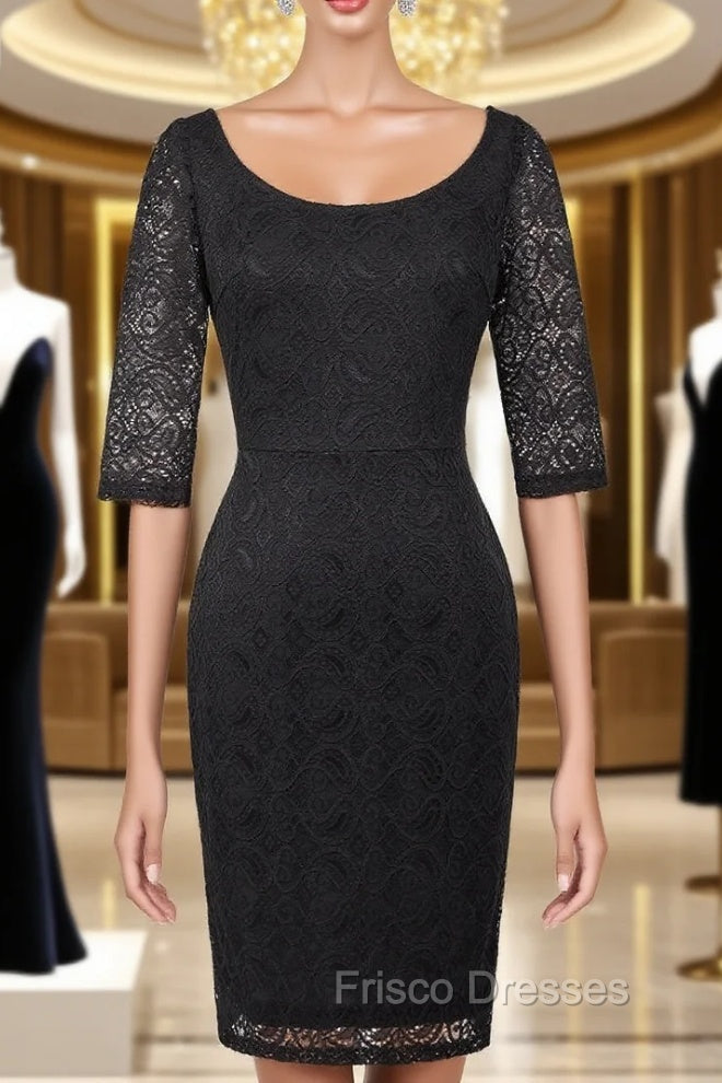 Fashion Vintage Half Sleeve Evening Gowns Bodycon Mother of the Bride Dress Main image