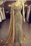 Formal Gown,Formal Prom Dress Sparking Mermaid V Neck Sexy Formal Prom Dress
