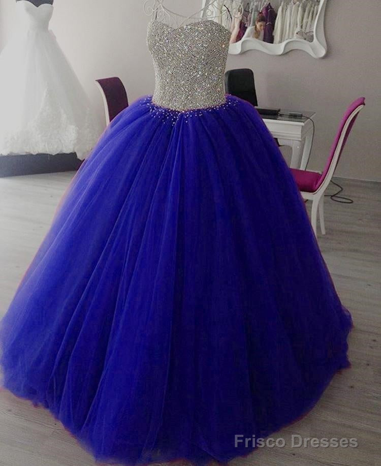 Fully Crystal Beaded Sweetheart Ball Gowns Wedding Dresses Secondary image