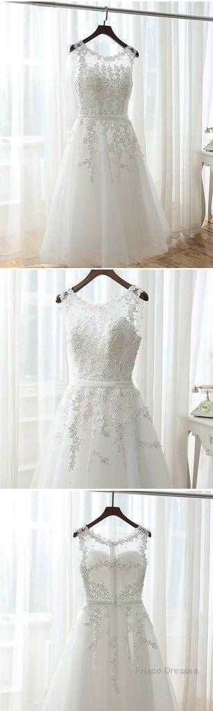 Charming A Line Lace Short Prom Dress, Lace Homecoming Dress Main image