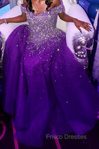 Glam Sequins Off the Shoulder Ball Gown Sweetheart Gowns, Quinceanera Dress