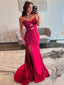 Glitter Mermaid Yellow Sweetheart Cut-out Long Prom Dress with Beading