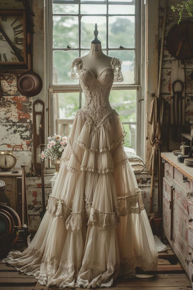 Gorgeous A Line Sweetheart Layered Tulle Long Prom Dress, Evening Dress Main image