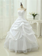 Gorgeous Sweetheart Beaded Ball Gowns Lace-Up Wedding Dress
