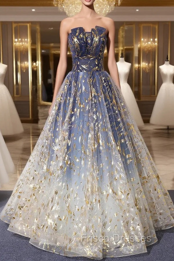 Gorgeous Tulle A-line Party Gown, Fashionable Formal Prom Dress Secondary image