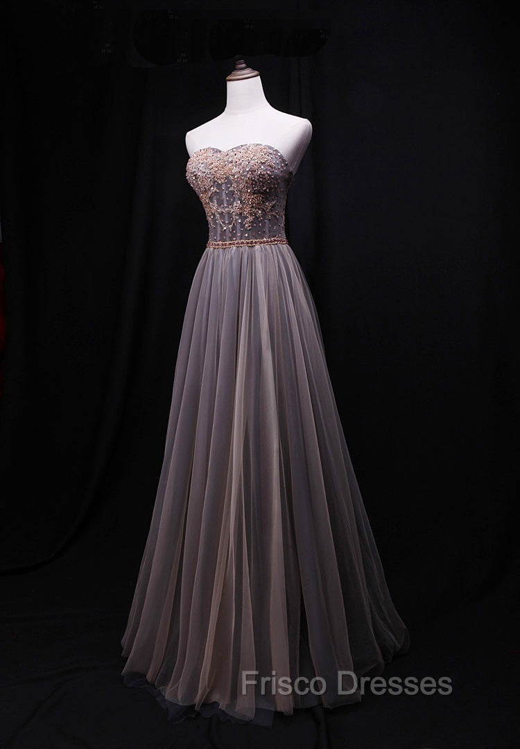 Gorgeous Tulle Sweetheart Long Formal Prom Dress, New Party Dress Main image