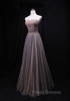 Gorgeous Tulle Sweetheart Long Formal Prom Dress, New Party Dress