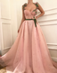 Gorgeous Unique Prom Dresses,A-Line Prom Dress,Tulle Prom Dress