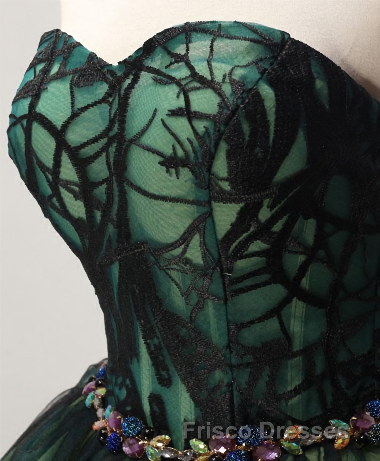 Stylish Tulle Lace Short Formal Prom Dress, Cute Evening Dress
